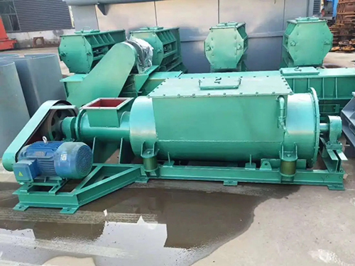 單軸粉塵加濕攪拌機